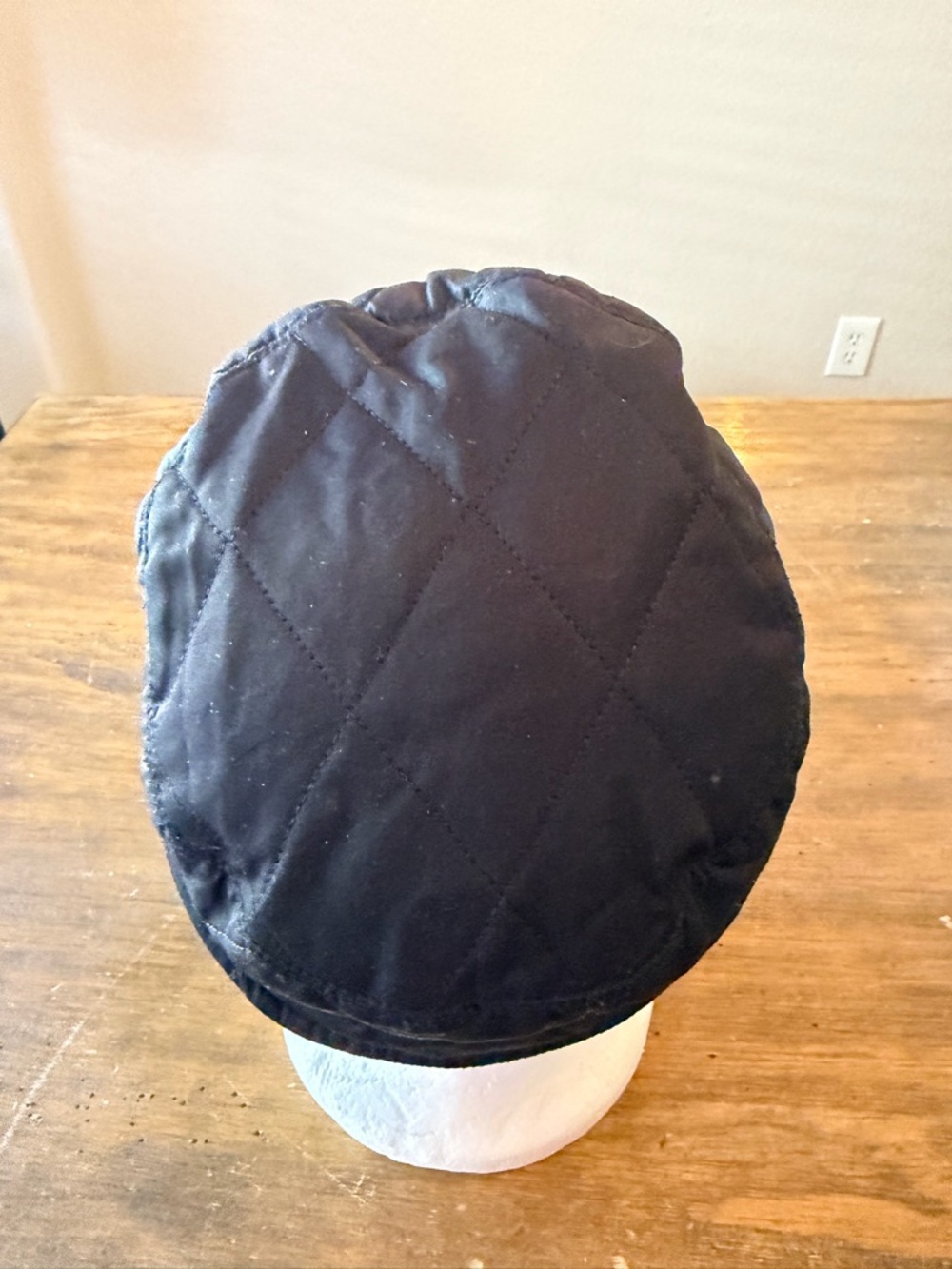 Burberry Panama Bucket Hat Nova Black Quilted Medium - Picture 4 of 10